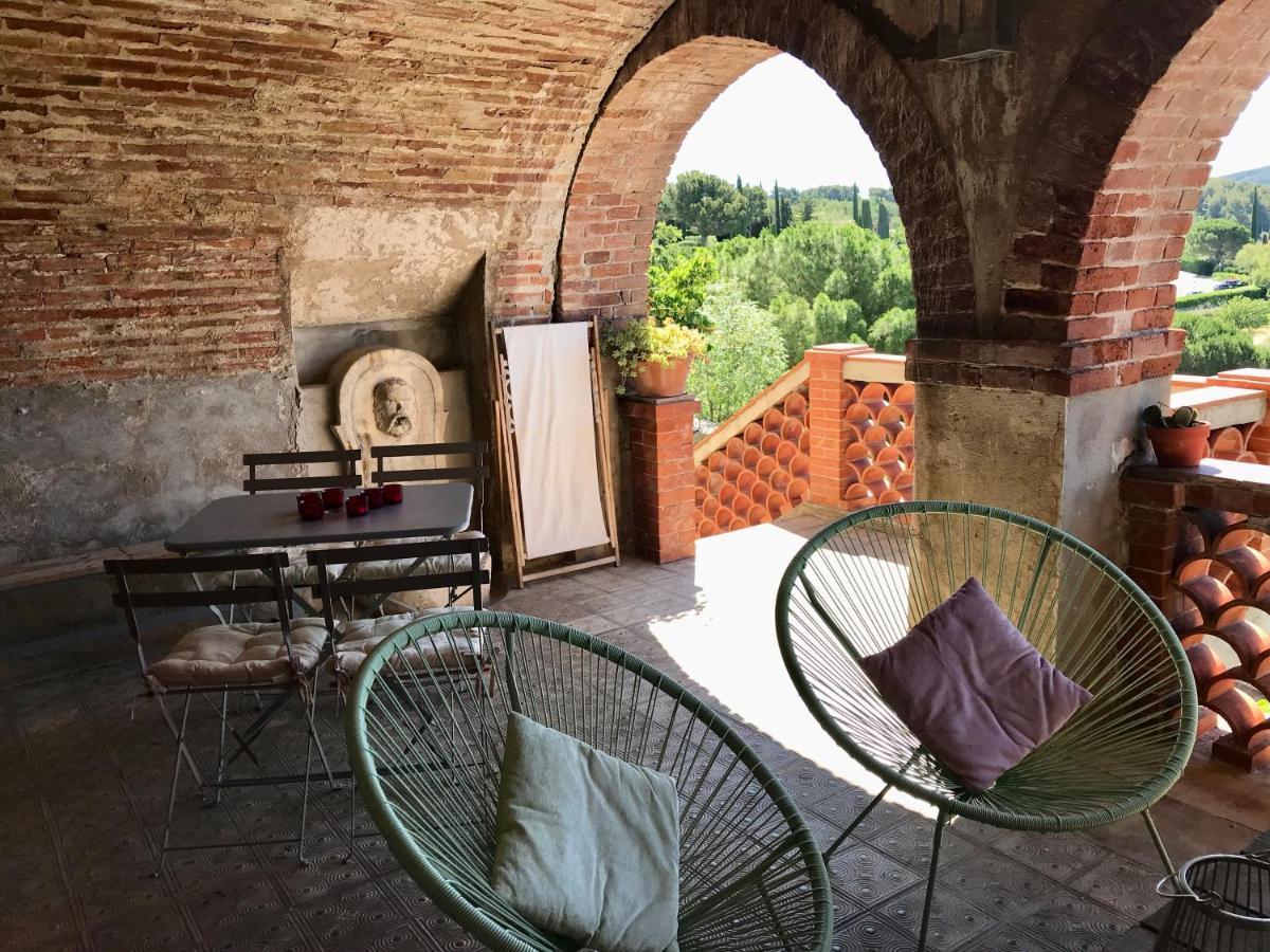 Studio De Charme Avec Grande Terrasse Vue Mer Ле-Кастелле Экстерьер фото