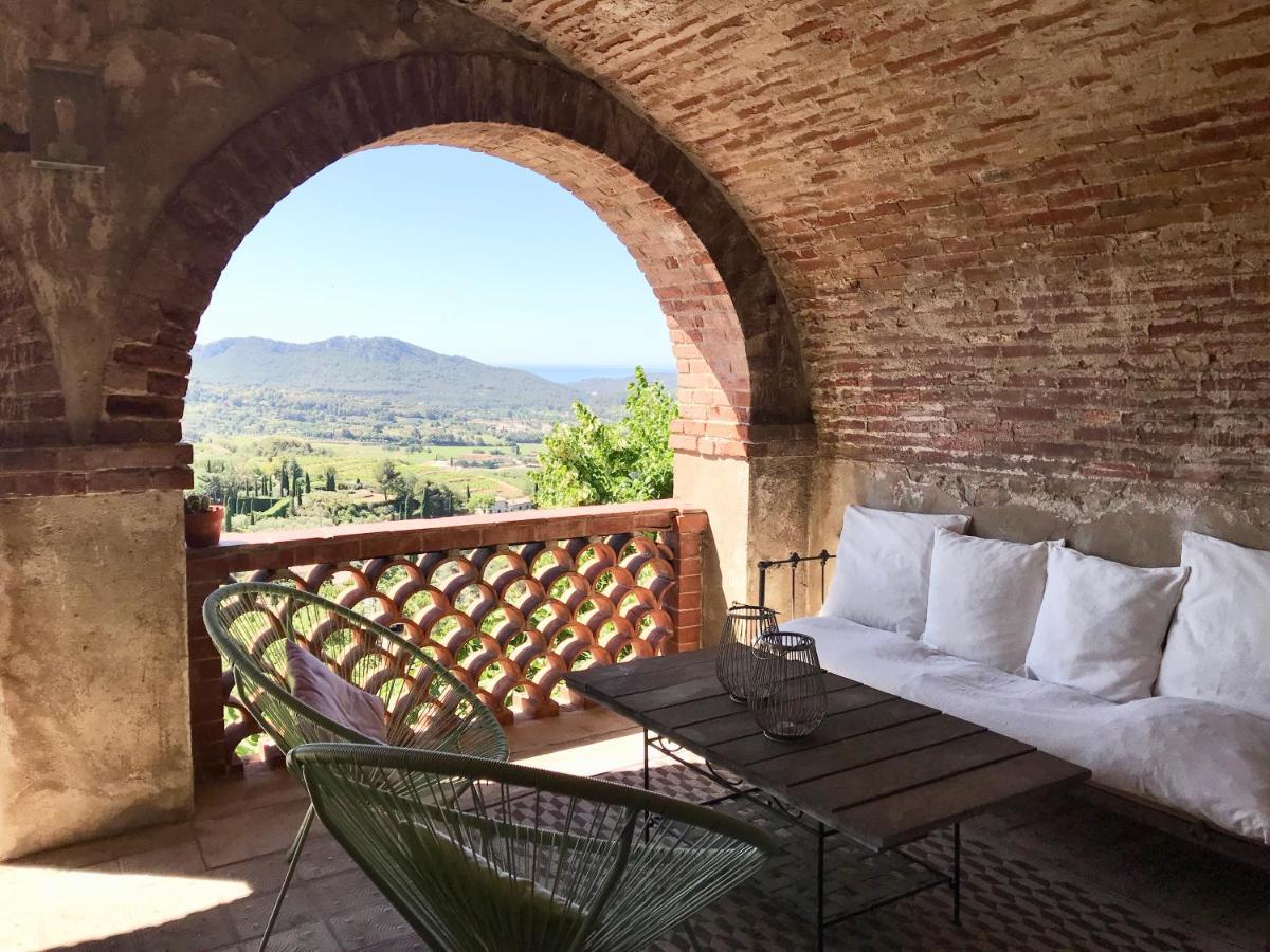 Studio De Charme Avec Grande Terrasse Vue Mer Ле-Кастелле Экстерьер фото